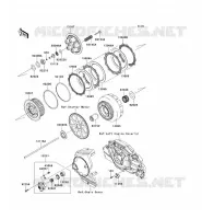 CLUTCH voor Kawasaki VN1700 VOYAGER CUSTOM ABS 2013