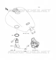 FUEL PUMP voor Kawasaki VN1700 VOYAGER CUSTOM ABS 2013
