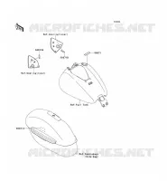 LABELS voor Kawasaki VN1700 VOYAGER CUSTOM ABS 2013