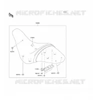 SEAT voor Kawasaki VN1700 VOYAGER CUSTOM ABS 2013