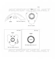 STICKER(M.F.S.BLACK) voor Kawasaki VN1700 VOYAGER CUSTOM ABS 2013