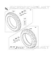 TIRES voor Kawasaki VN1700 VOYAGER CUSTOM ABS 2013