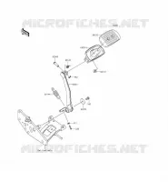 BRAKE PEDAL   TORK LINK voor Kawasaki VULCAN 1700 VOYAGER CUSTOM ABS 2014