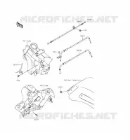 CABLES voor Kawasaki VULCAN 1700 VOYAGER CUSTOM ABS 2014