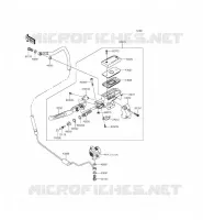 CLUTCH MASTER CYLINDER voor Kawasaki VULCAN 1700 VOYAGER CUSTOM ABS 2014