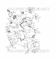 COWLING(EXTERIEUR) voor Kawasaki VULCAN 1700 VOYAGER CUSTOM ABS 2014