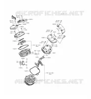 CYLINDER HEAD COVER voor Kawasaki VULCAN 1700 VOYAGER CUSTOM ABS 2014