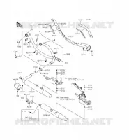 EXHAUST voor Kawasaki VULCAN 1700 VOYAGER CUSTOM ABS 2014