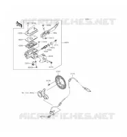 FRONT MASTER CYLINDER voor Kawasaki VULCAN 1700 VOYAGER CUSTOM ABS 2014
