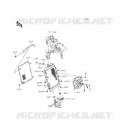 RADIATOR voor Kawasaki VULCAN 1700 VOYAGER CUSTOM ABS 2014