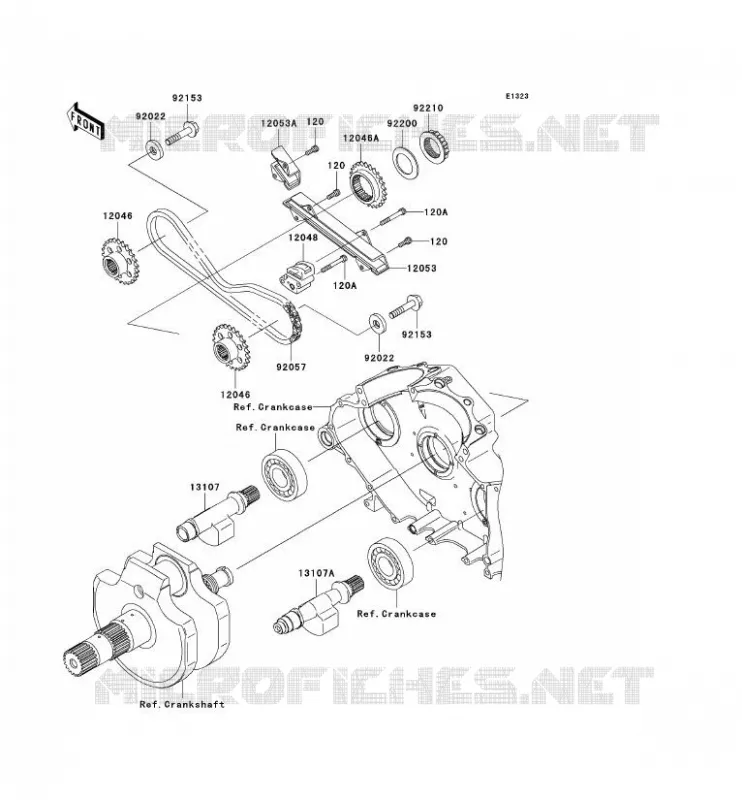 BALANCER Kawasaki MOTOS 2000 2004 VN2000  VN2000-A1
