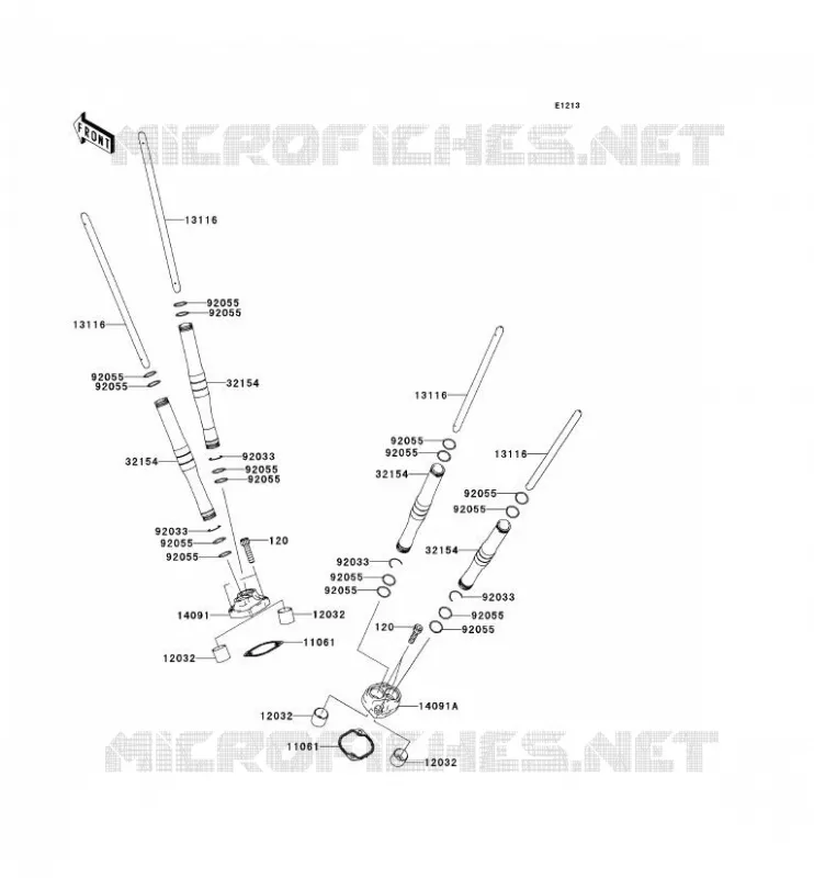 ROD Kawasaki MOTOS 2000 2006 VN2000  VN2000A6F