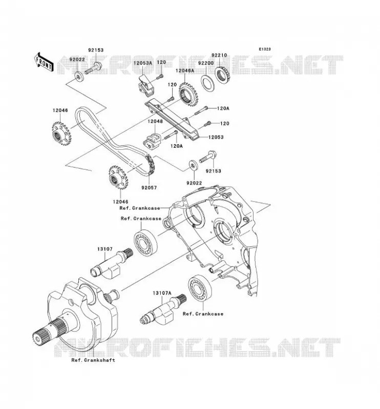 BALANCER Kawasaki MOTOS 2000 2008 VN2000 CLASSIC  VN2000H8F