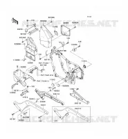 BATTERY BRACKET voor Kawasaki VN800 1995
