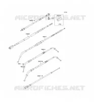 CABLES voor Kawasaki VN800 1995