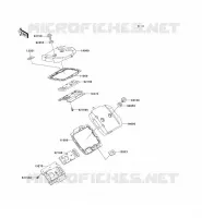 CYLINDER HEAD COVER voor Kawasaki VN800 1995