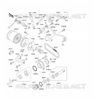 OIL PUMP voor Kawasaki VN800 1995