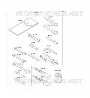 TOOL voor Kawasaki VN800 1995