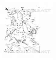 BATTERY BRACKET voor Kawasaki VN800 1995