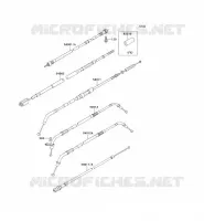 CABLES voor Kawasaki VN800 1995
