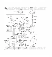CARBURETOR voor Kawasaki VN800 1995