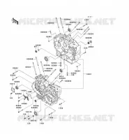 CRANKCASE(S) voor Kawasaki VN800 1995