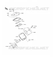 CYLINDER HEAD COVER voor Kawasaki VN800 1995