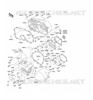ENGINE COVERS voor Kawasaki VN800 1995