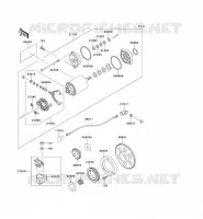STARTER MOTOR voor Kawasaki VN800 1995