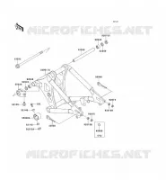 SWINGARM voor Kawasaki VN800 1995