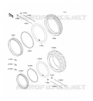 TIRES voor Kawasaki VN800 1995