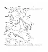 BATTERY BRACKET voor Kawasaki VN800 1997