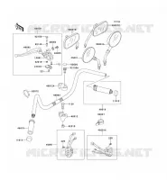 HANDLEBAR voor Kawasaki VN800 1997