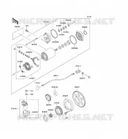 STARTER MOTOR voor Kawasaki VN800 1997