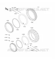 TIRES voor Kawasaki VN800 1997