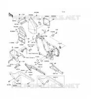 BATTERY BRACKET voor Kawasaki VN800 1997