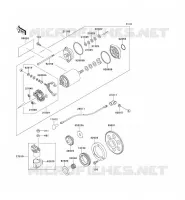 STARTER MOTOR voor Kawasaki VN800 1997