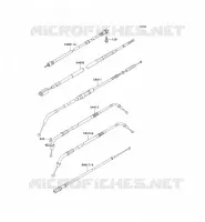 CABLES voor Kawasaki VN800 CLASSIC 1996