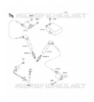 IGNITION SYSTEM voor Kawasaki VN800 CLASSIC 1996