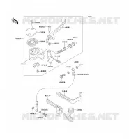 FRONT MASTER CYLINDER voor Kawasaki VN800 CLASSIC 1996