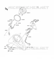 METERS voor Kawasaki VN800 CLASSIC 1996