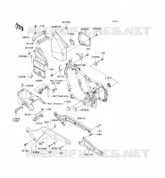BATTERY BRACKET voor Kawasaki VN800 CLASSIC 1996