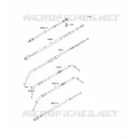CABLES voor Kawasaki VN800 CLASSIC 1996