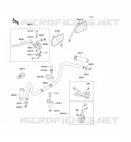HANDLEBAR voor Kawasaki VN800 CLASSIC 1996