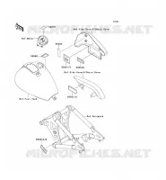 LABELS voor Kawasaki VN800 CLASSIC 1996