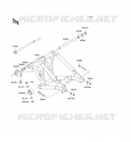 SWINGARM voor Kawasaki VN800 CLASSIC 1996