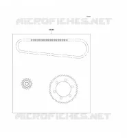CHAIN KIT voor Kawasaki VN800 CLASSIC 1996