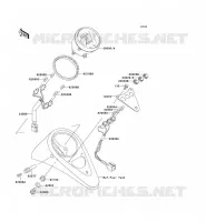 METERS voor Kawasaki VN800 CLASSIC 1996