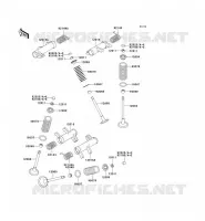VALVE voor Kawasaki VN800 CLASSIC 1996