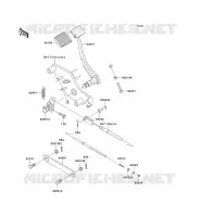 BRAKE PEDAL voor Kawasaki VN800 CLASSIC 1996